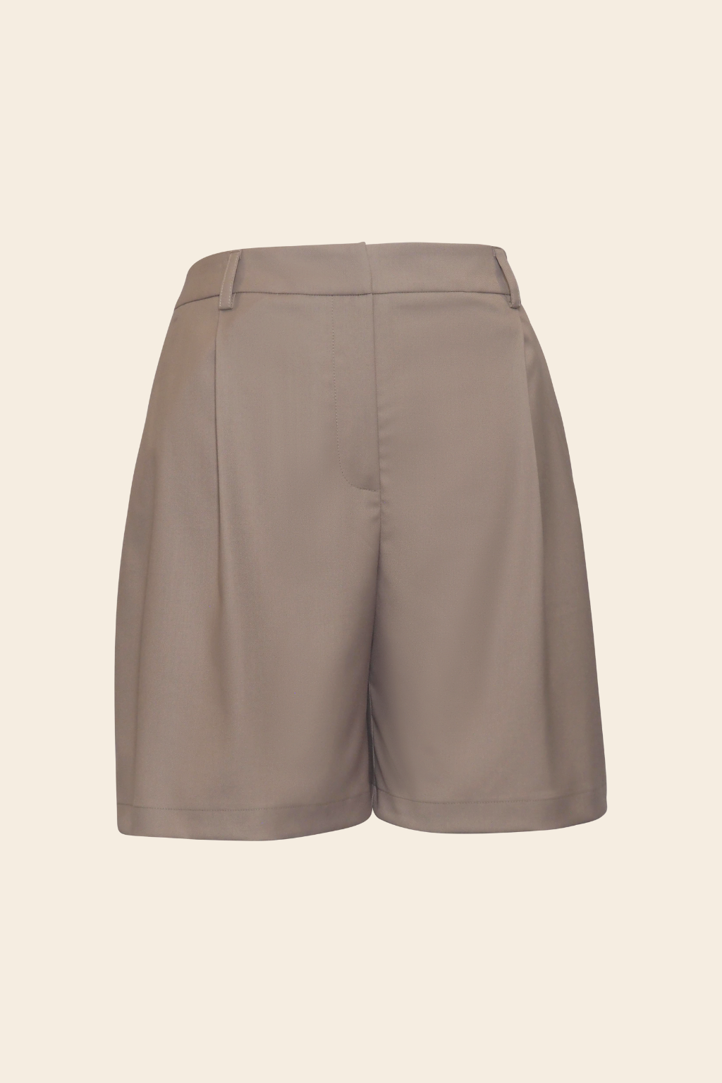 Tailored Shorts in Rayon Polyester