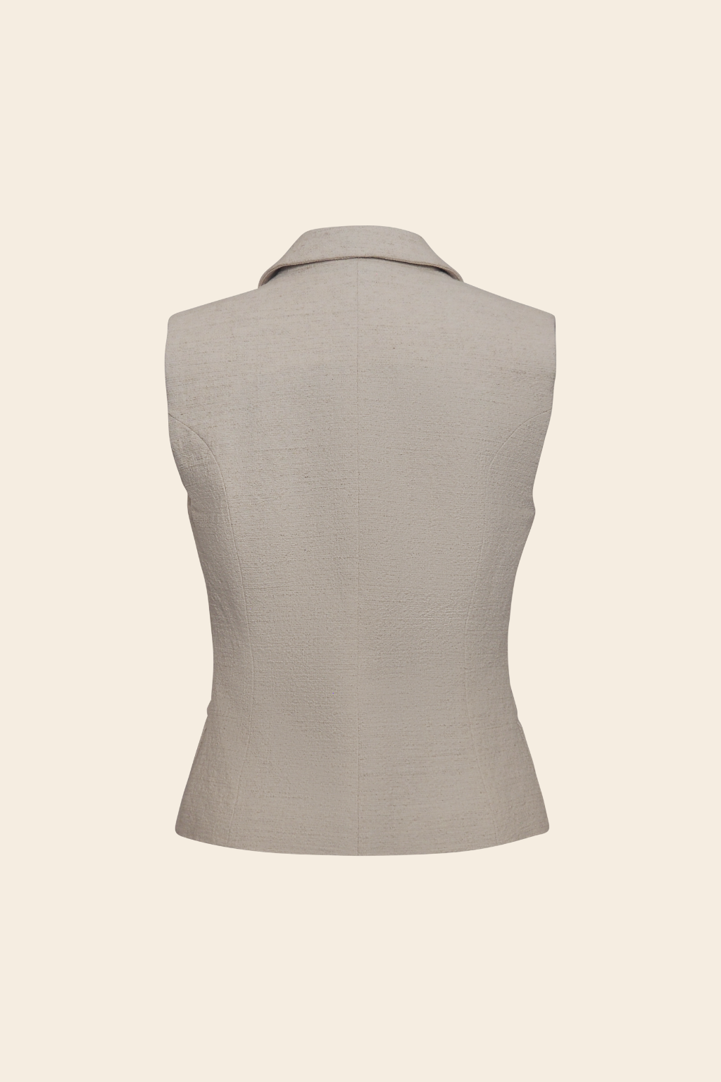 Boss Waistcoat in Linen Cotton
