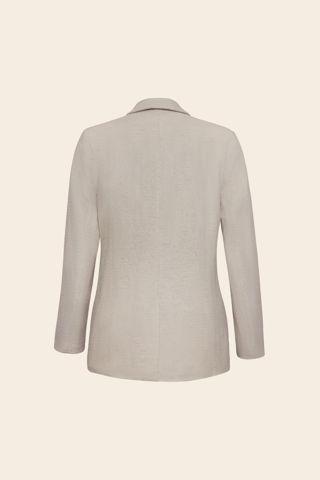 Longline Blazer in Linen Cotton
