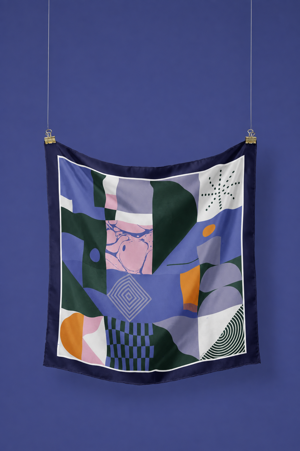 The Inventor silk scarf