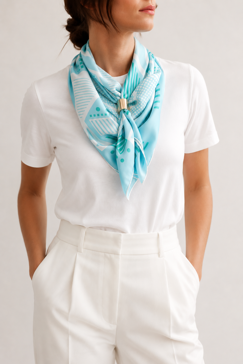 The Socialite silk scarf