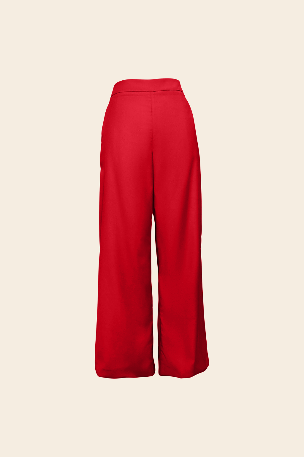 Relaxed Trouser in Rayon Polyester