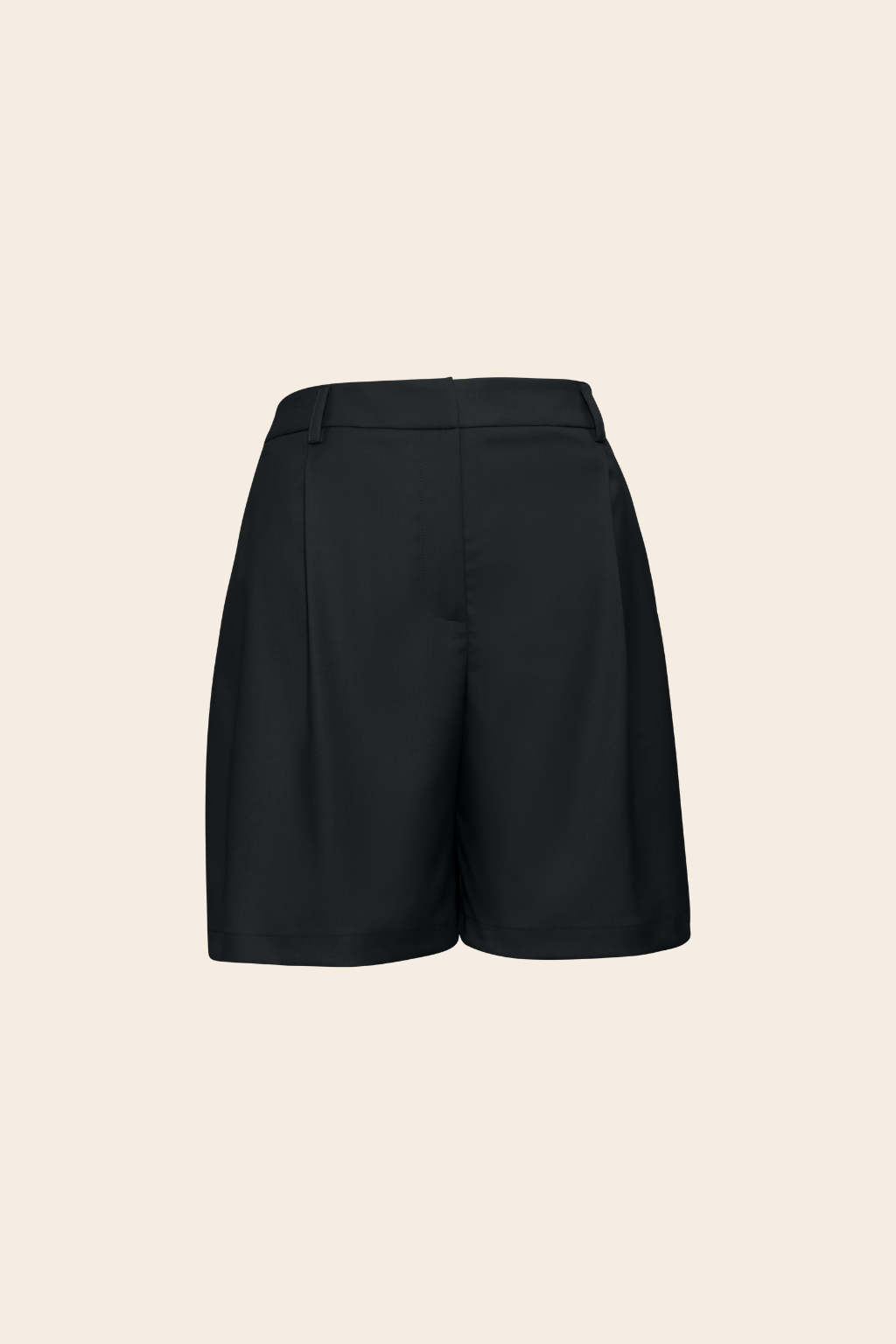 Tailored Shorts in Rayon Polyester