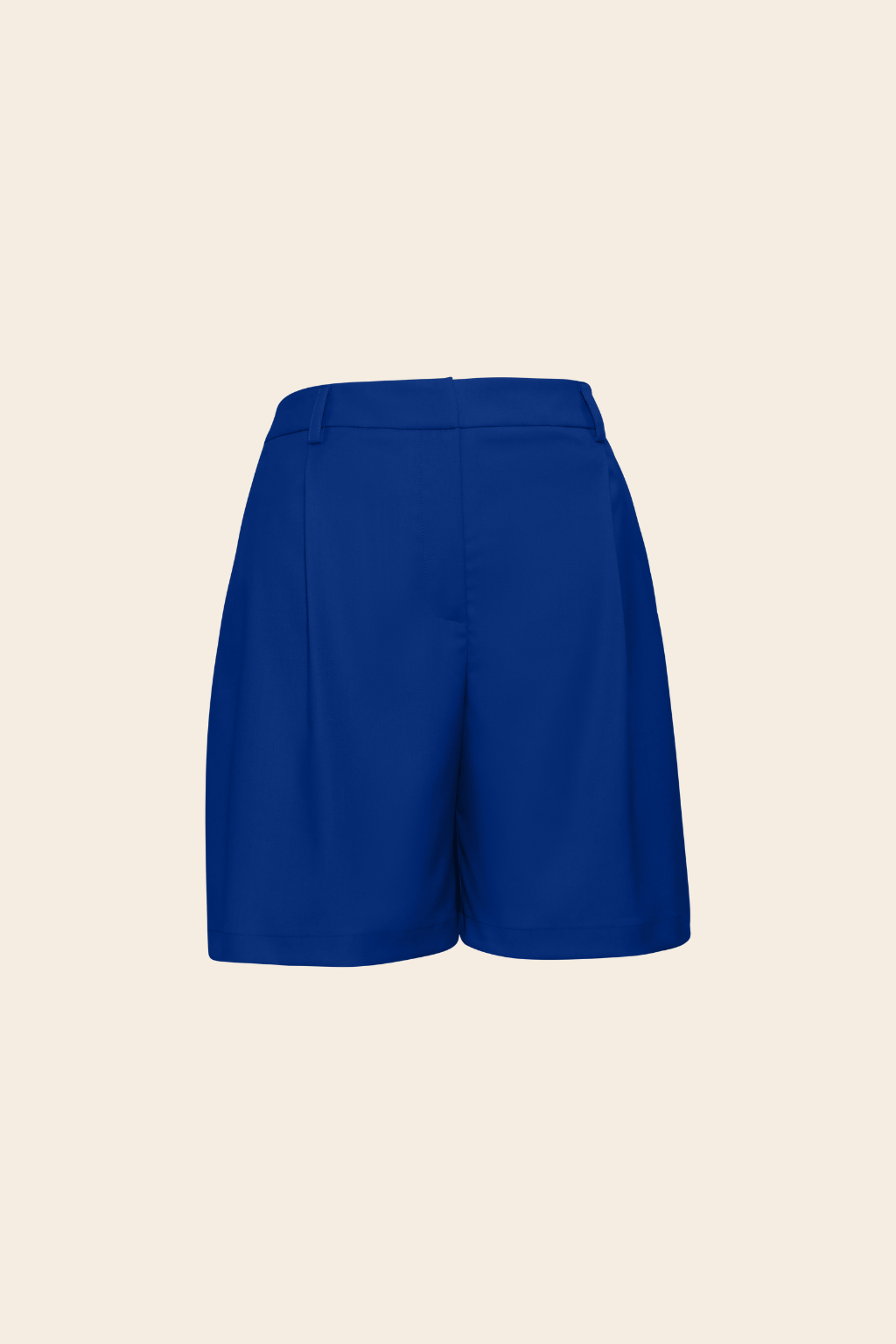 Tailored Shorts in Rayon Polyester
