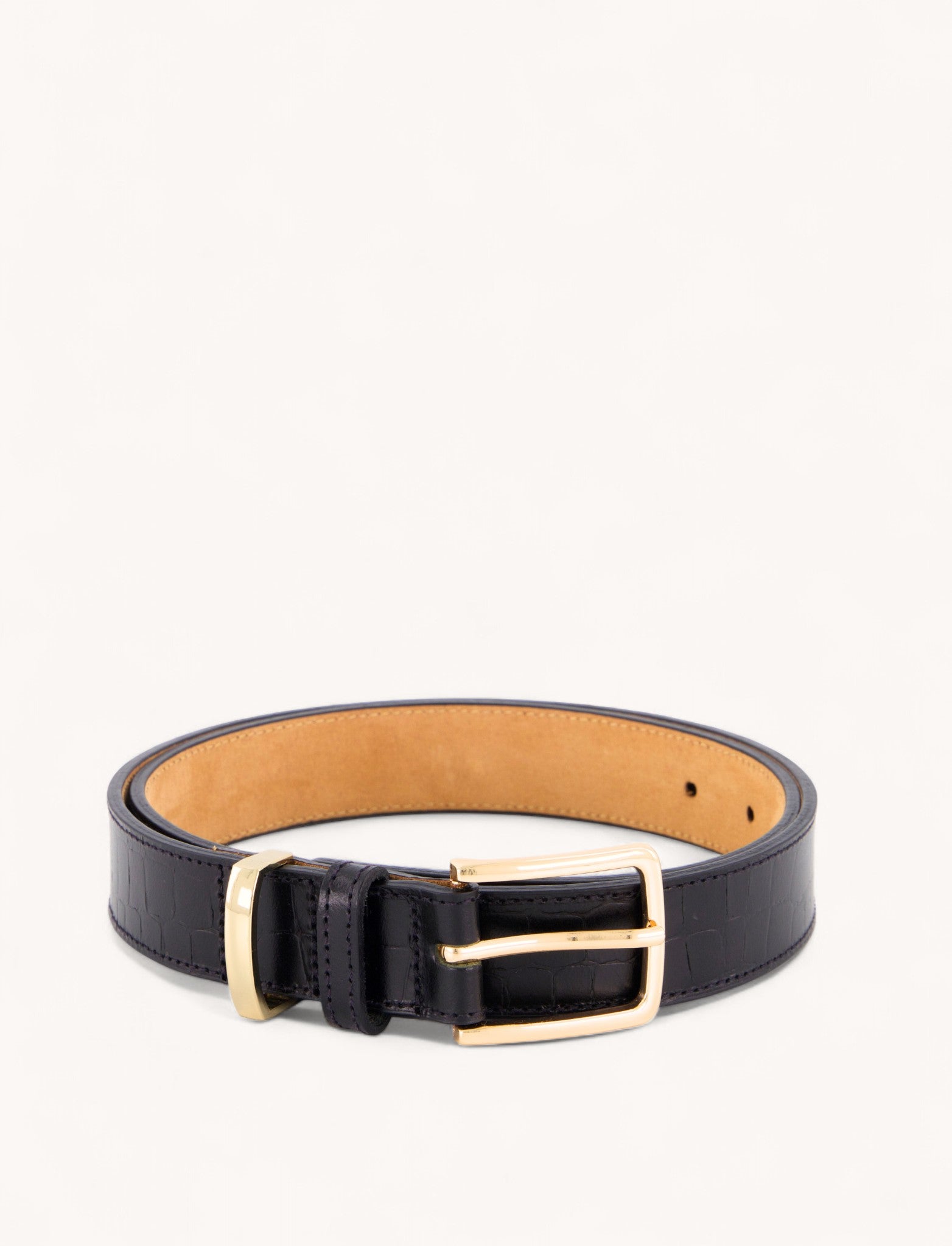 Belt - embossed leather