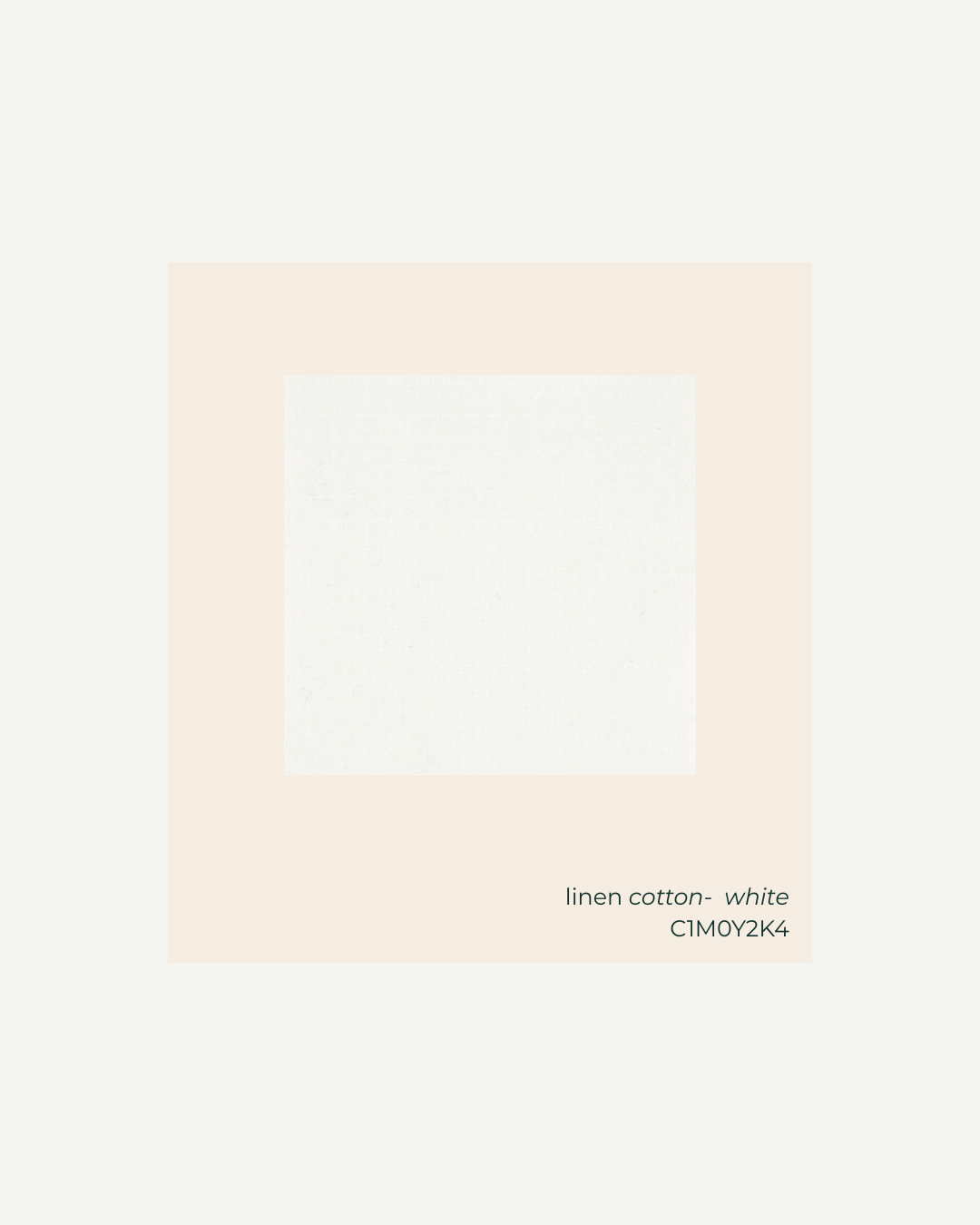 Relaxed Trouser in Linen Cotton