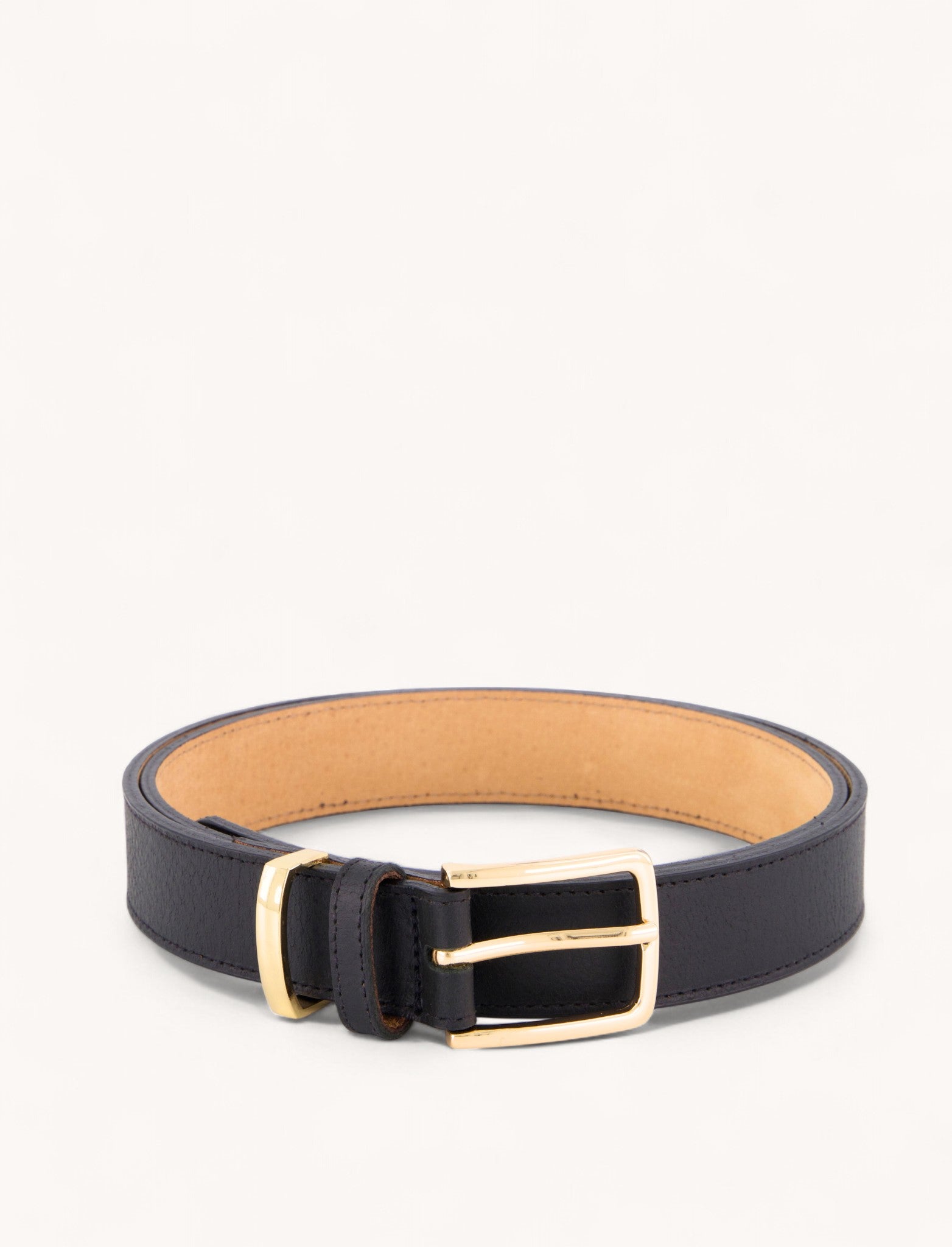 Belt - smooth grain leather