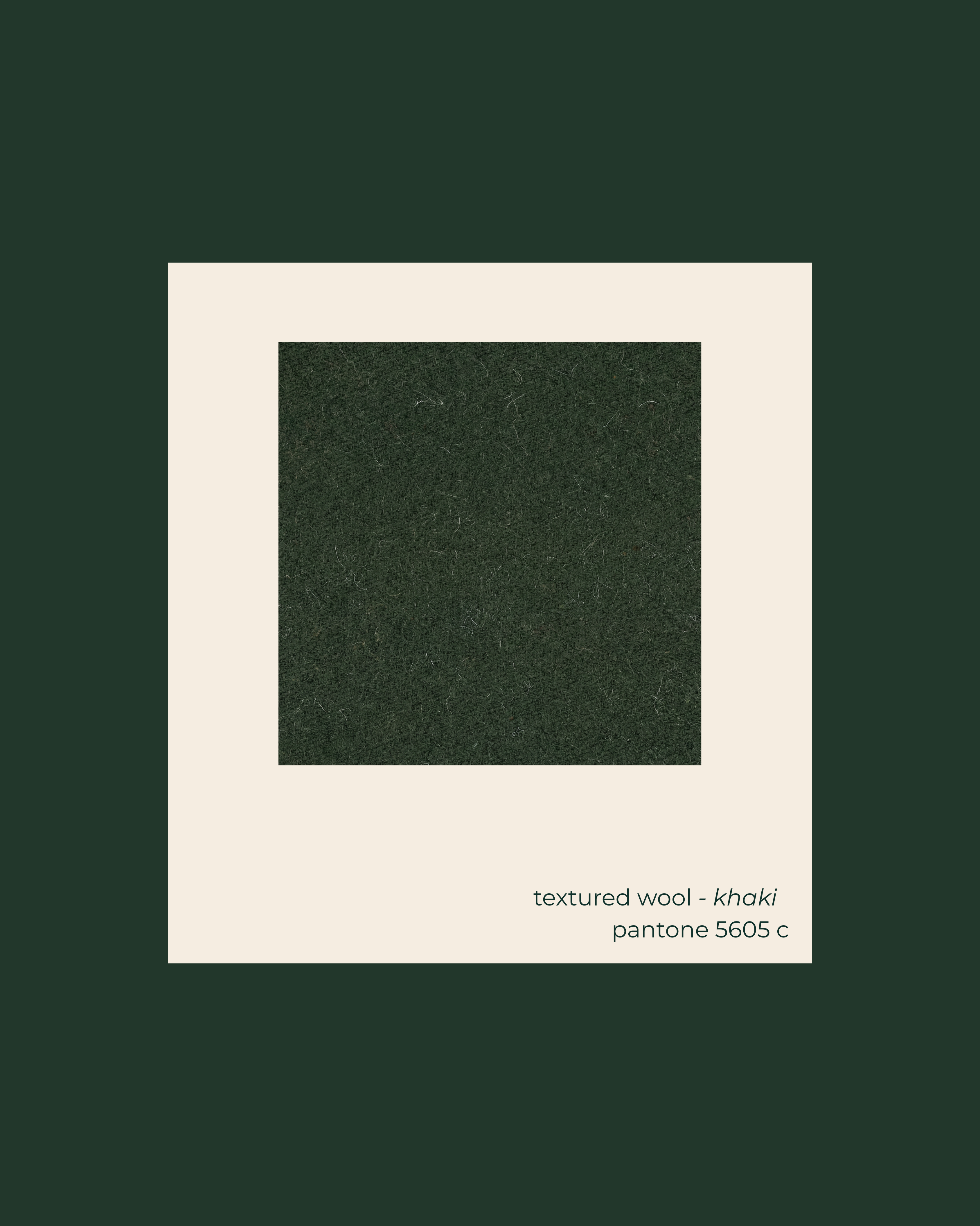 Longline Coat in textured Wool