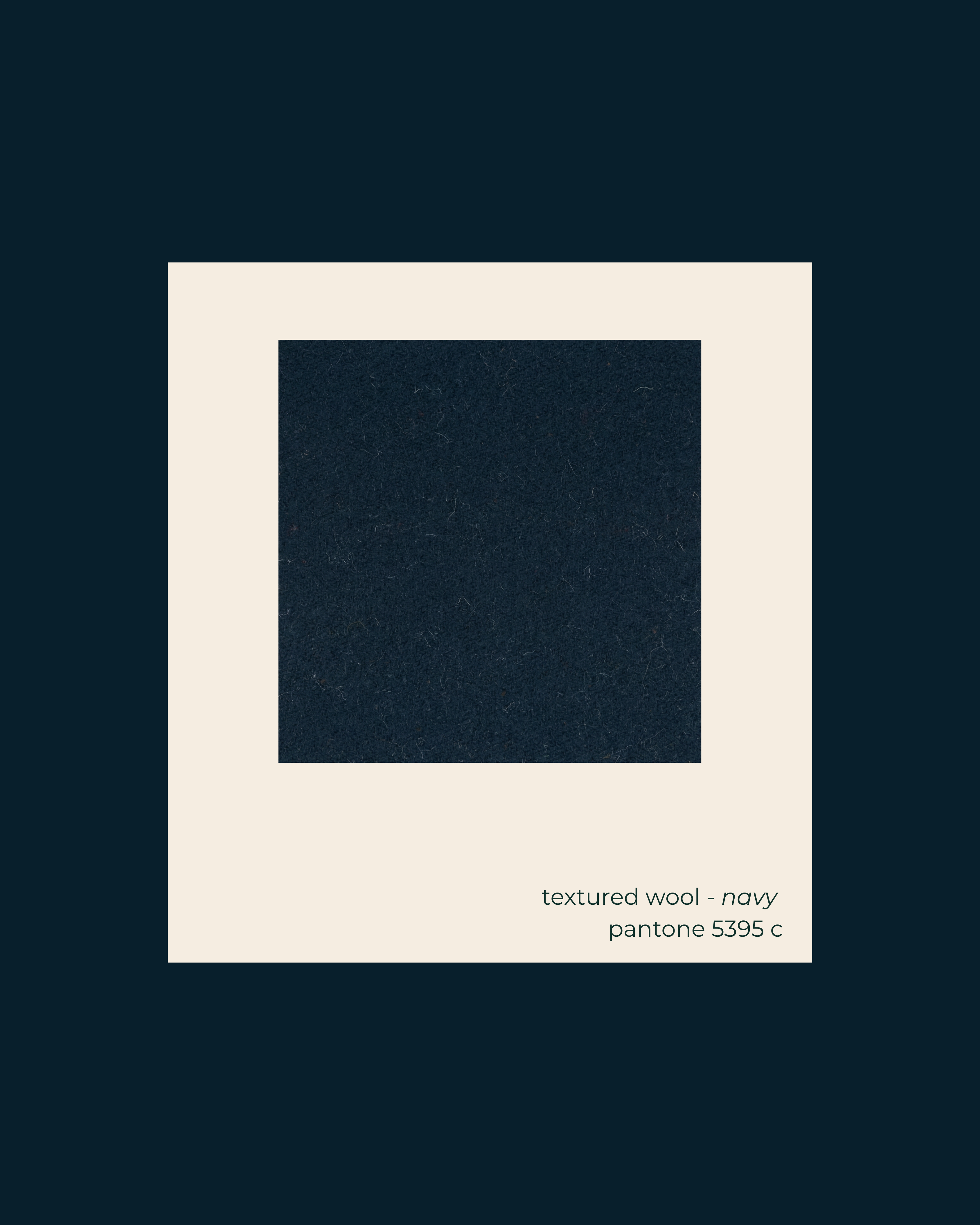 Longline Coat in textured Wool