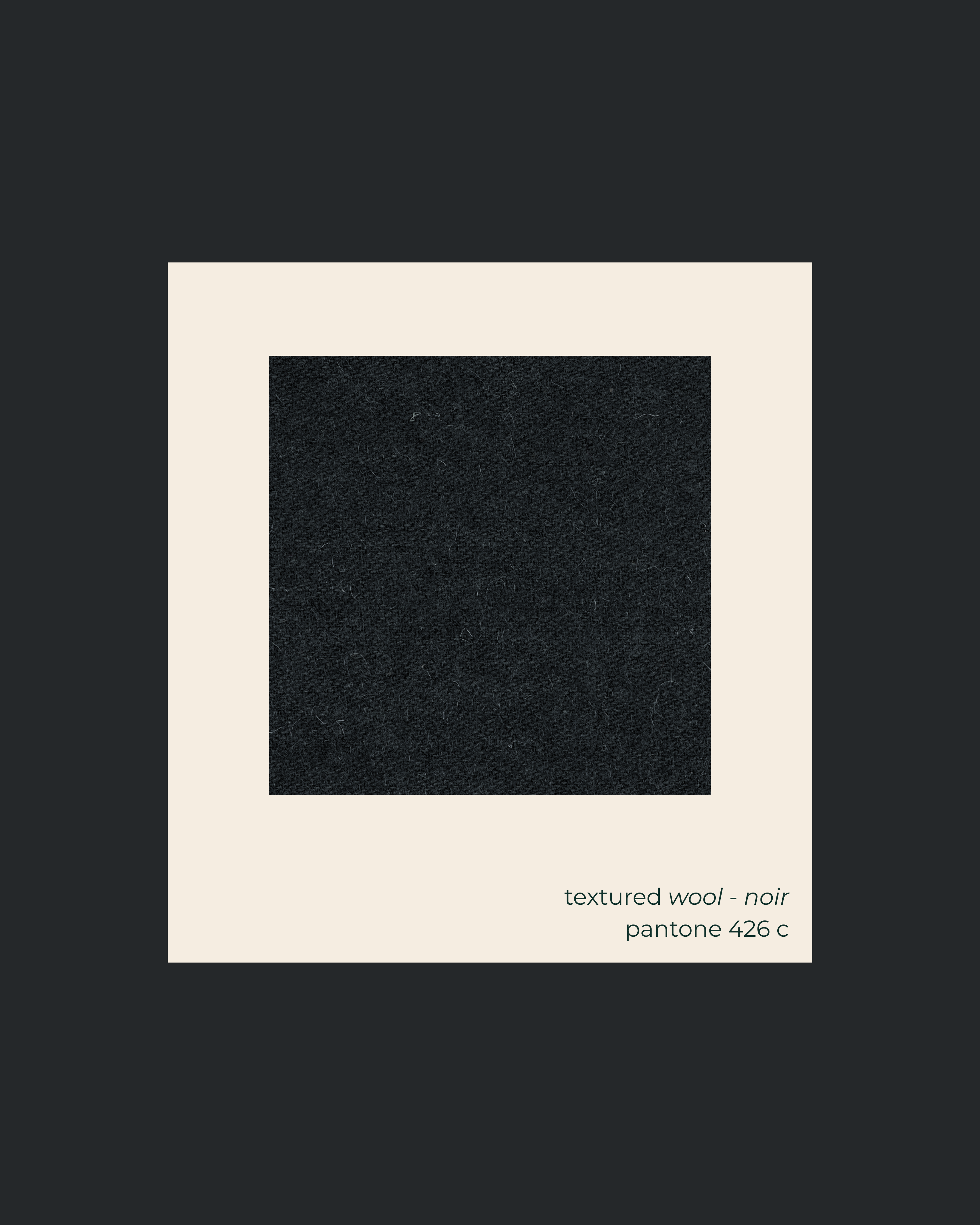 Longline Coat in textured Wool