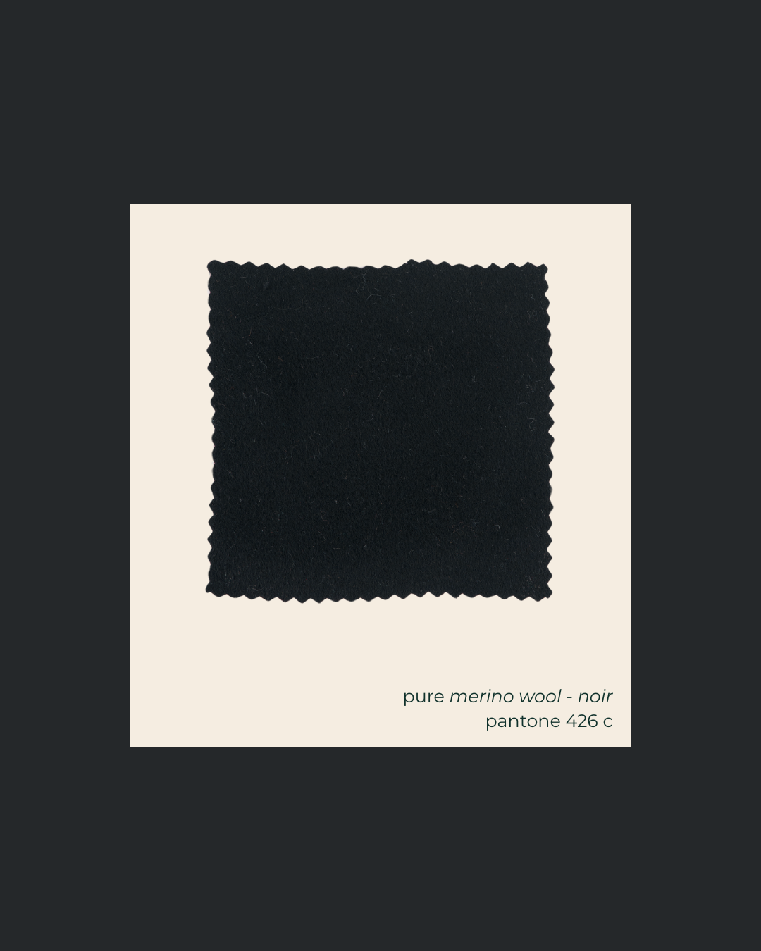 Pure Merino Wool swatch