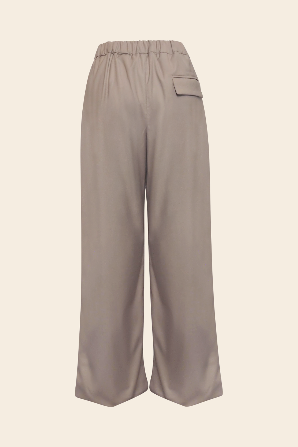 Relaxed Trouser in Rayon Polyester