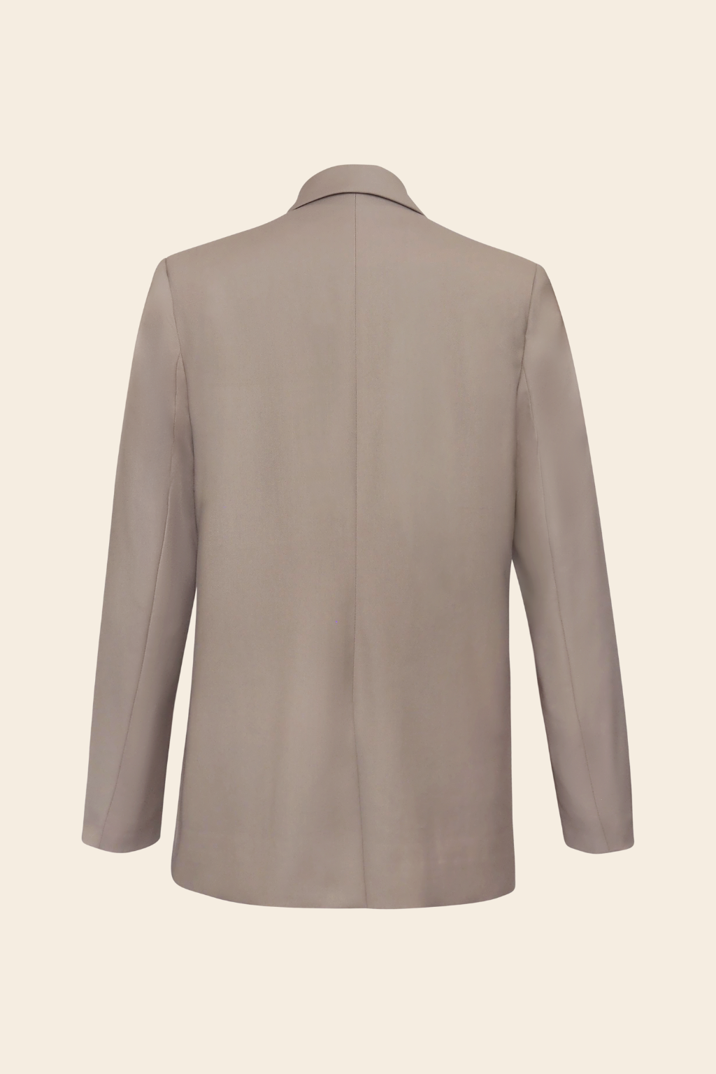 Longline Blazer in Rayon Polyester