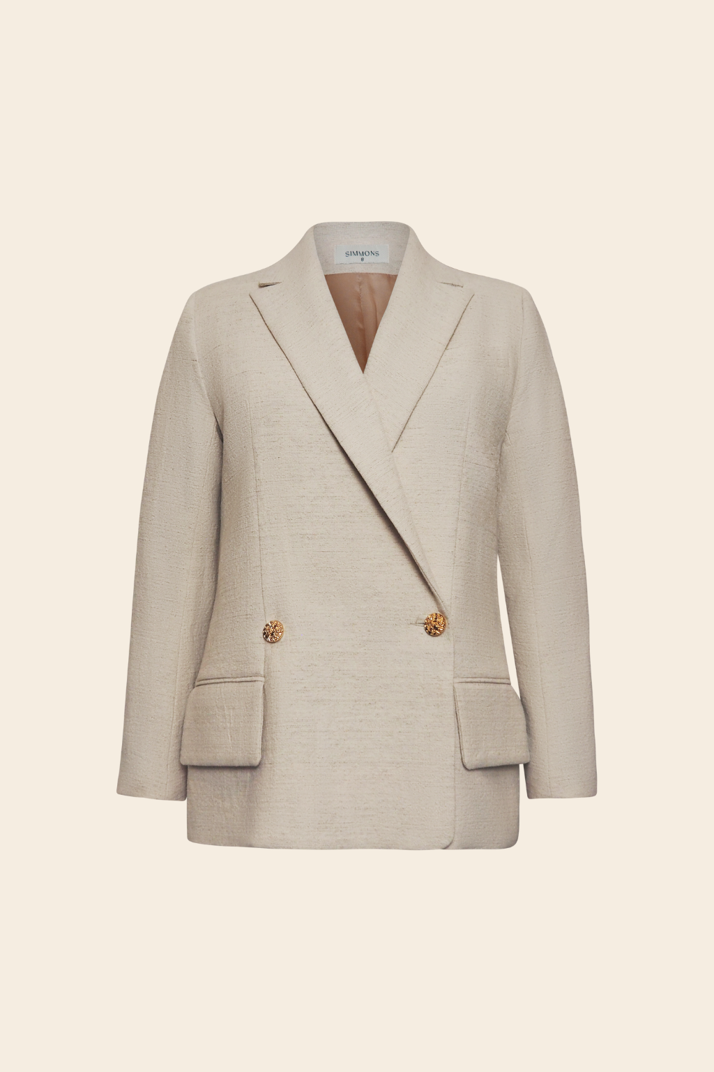 Boss Blazer in Linen Cotton