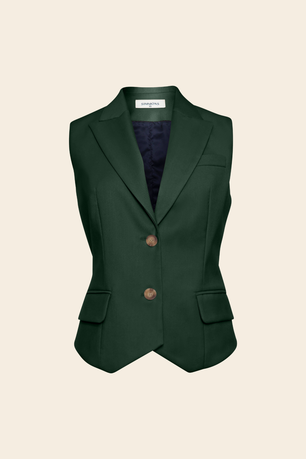 Boss Waistcoat in Rayon Polyester