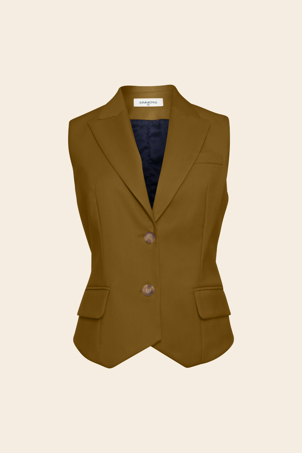 Boss Waistcoat in Rayon Polyester