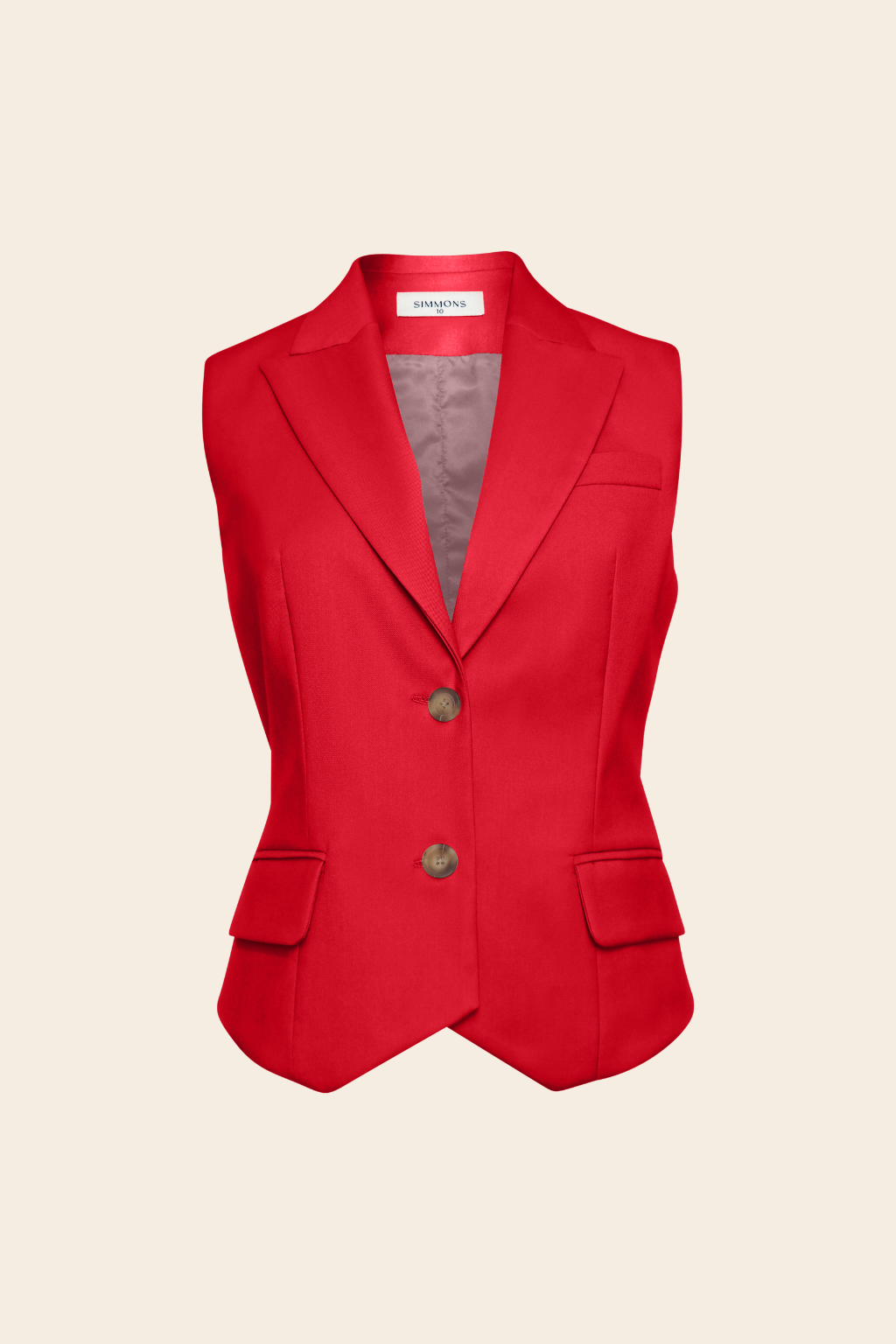 Boss Waistcoat in Rayon Polyester