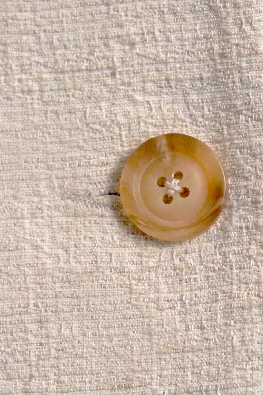 Longline Waistcoat in Linen Cotton