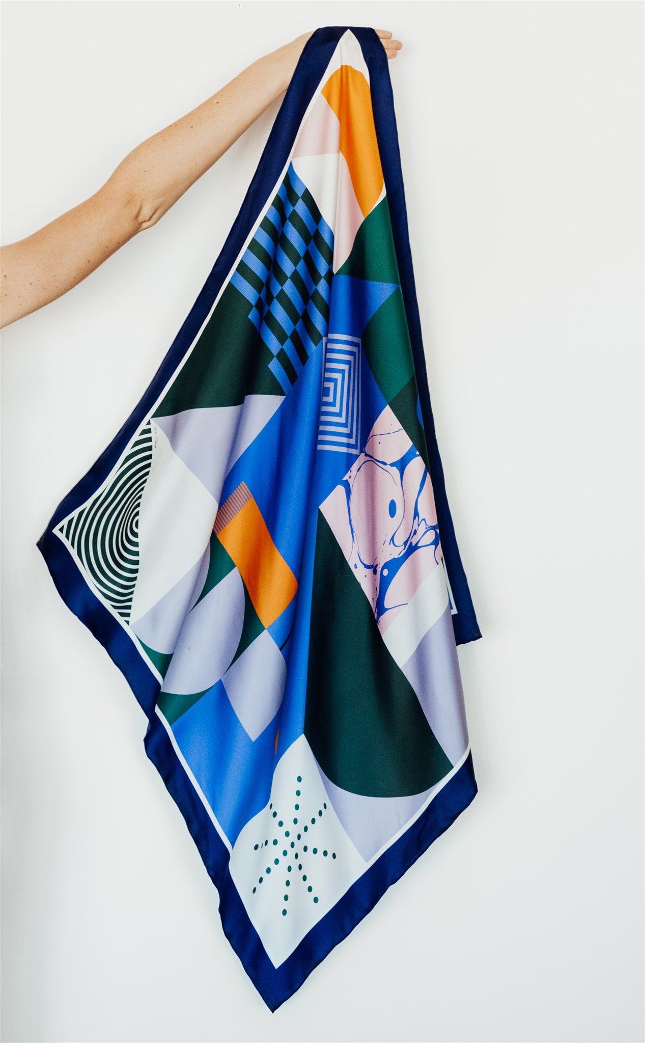 The Inventor silk scarf