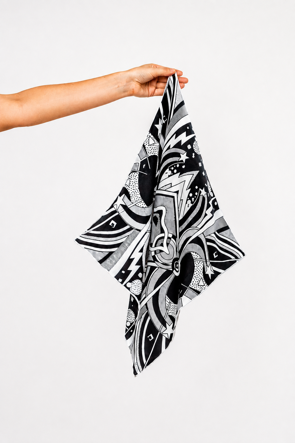 Elvis has not left the building silk scarf