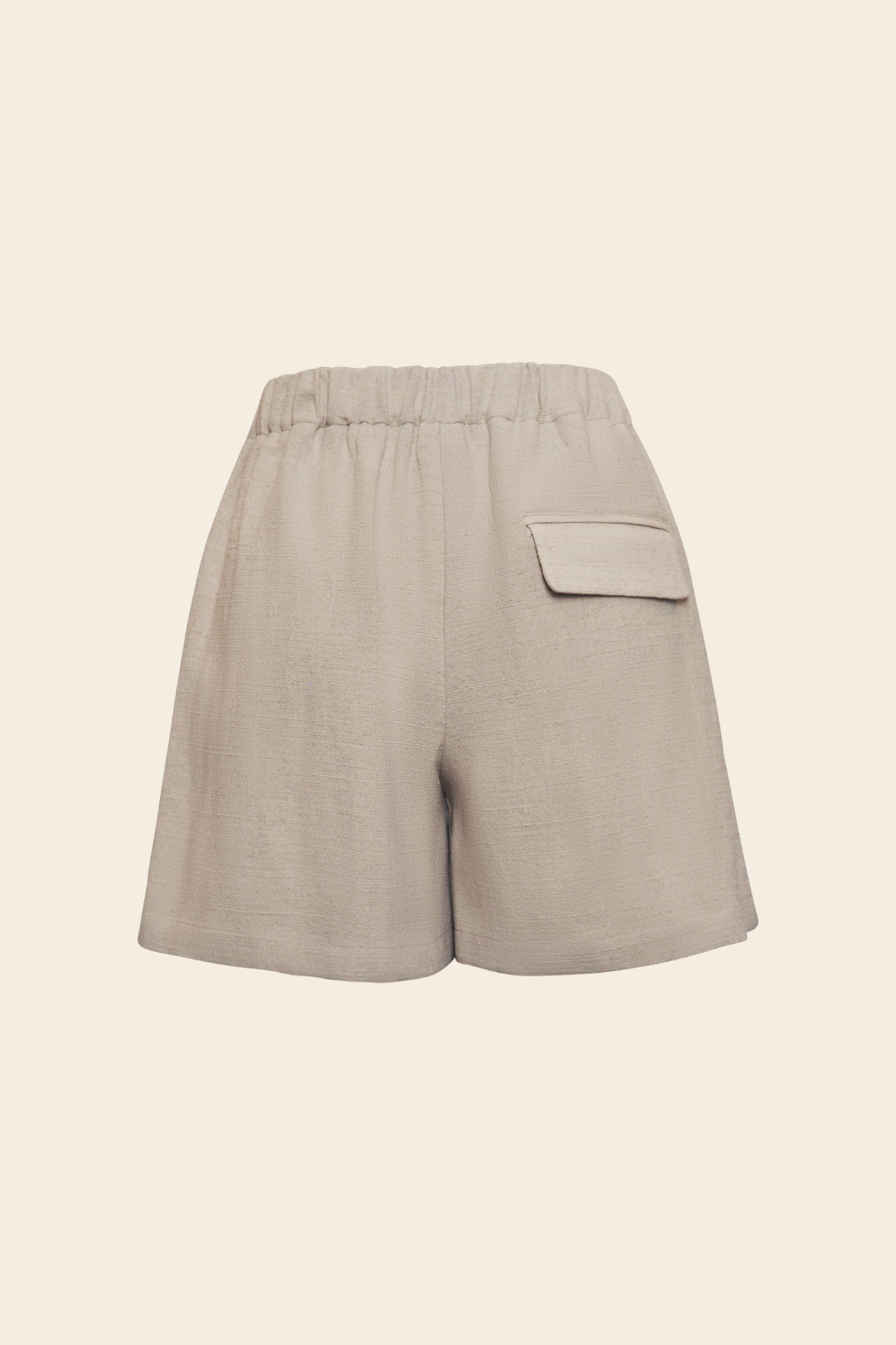 Relaxed Shorts in Linen Cotton