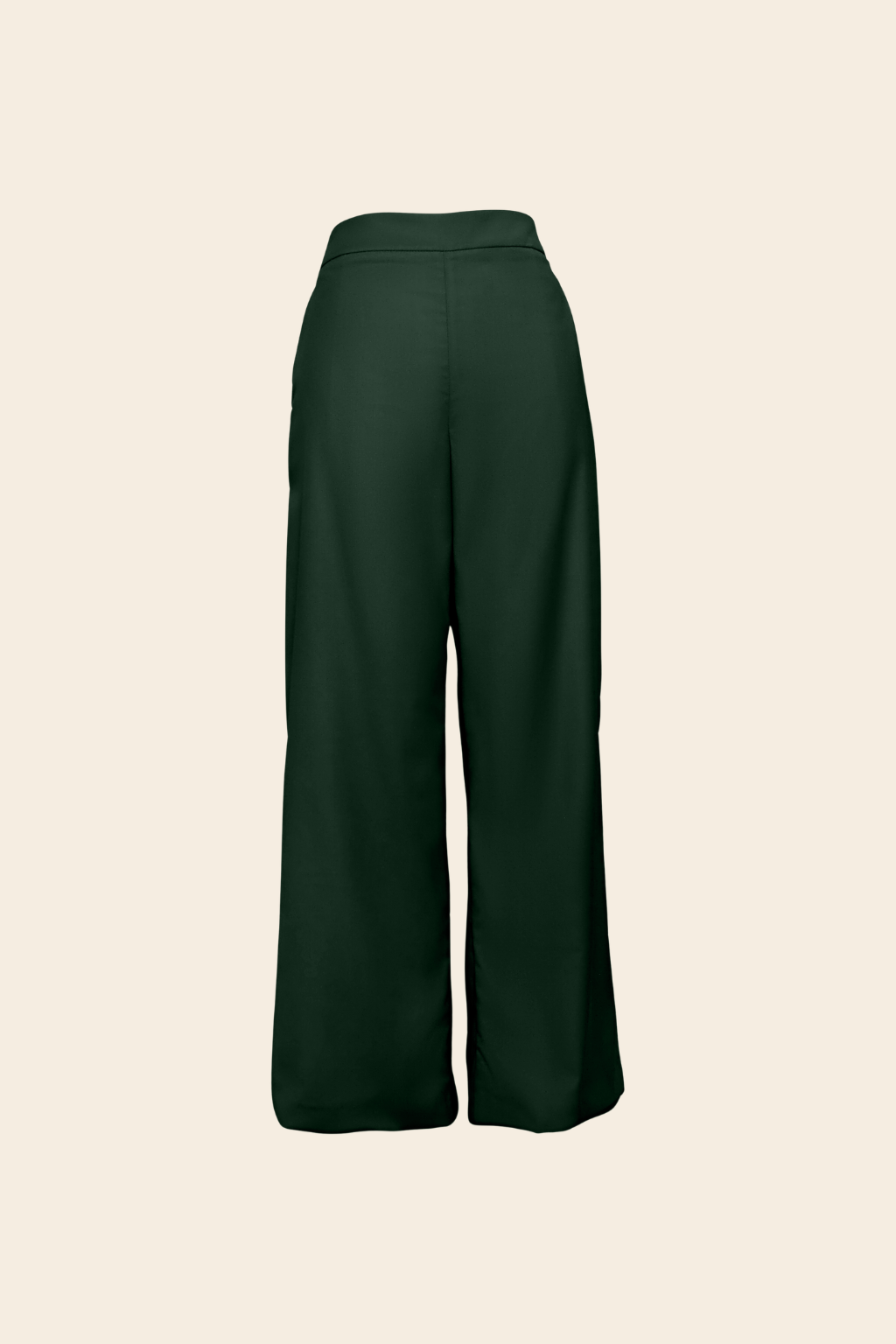 Relaxed Trouser in Rayon Polyester