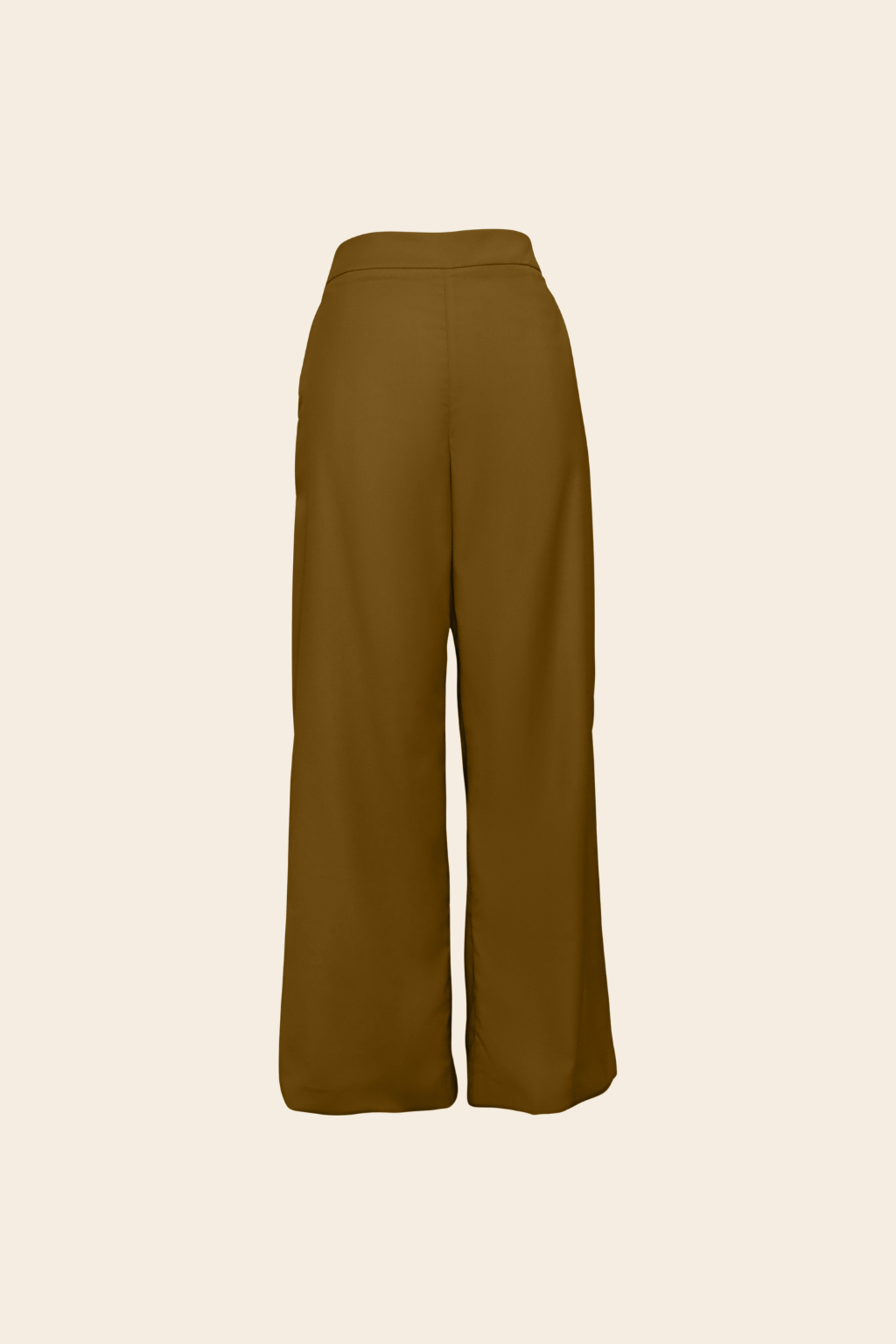 Relaxed Trouser in Rayon Polyester