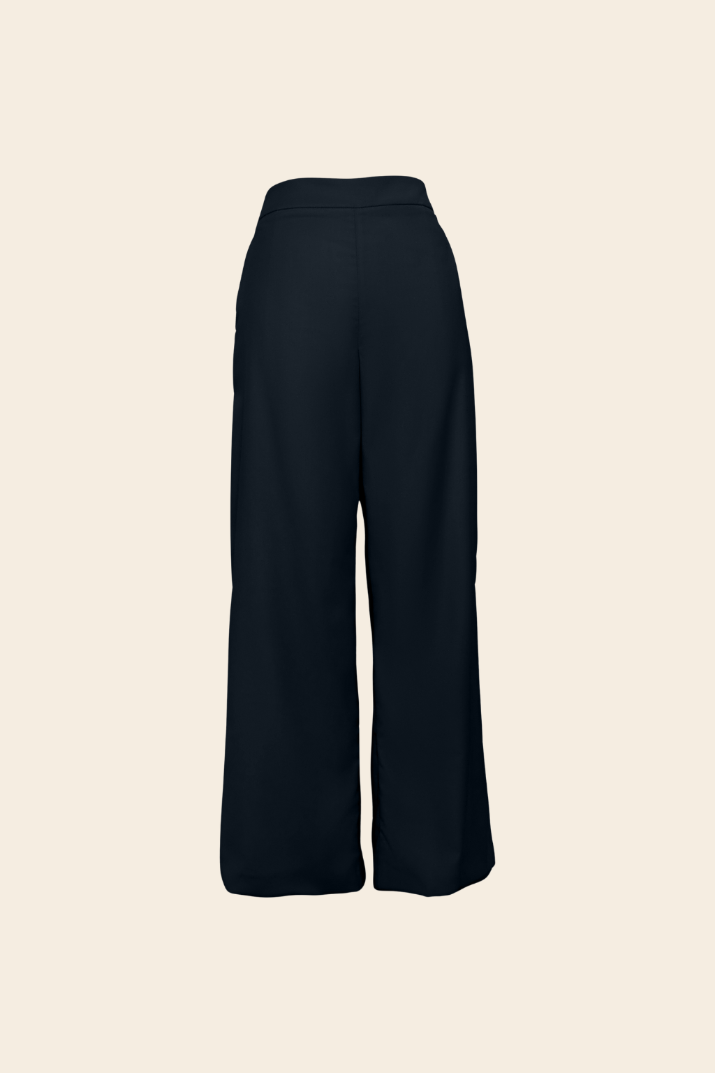 Relaxed Trouser in Rayon Polyester