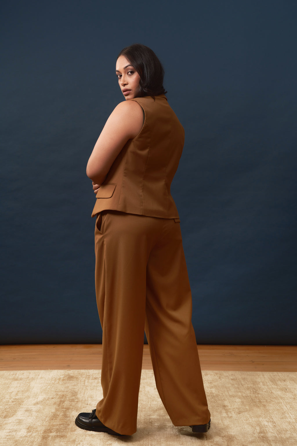 Boss Waistcoat in Rayon Polyester