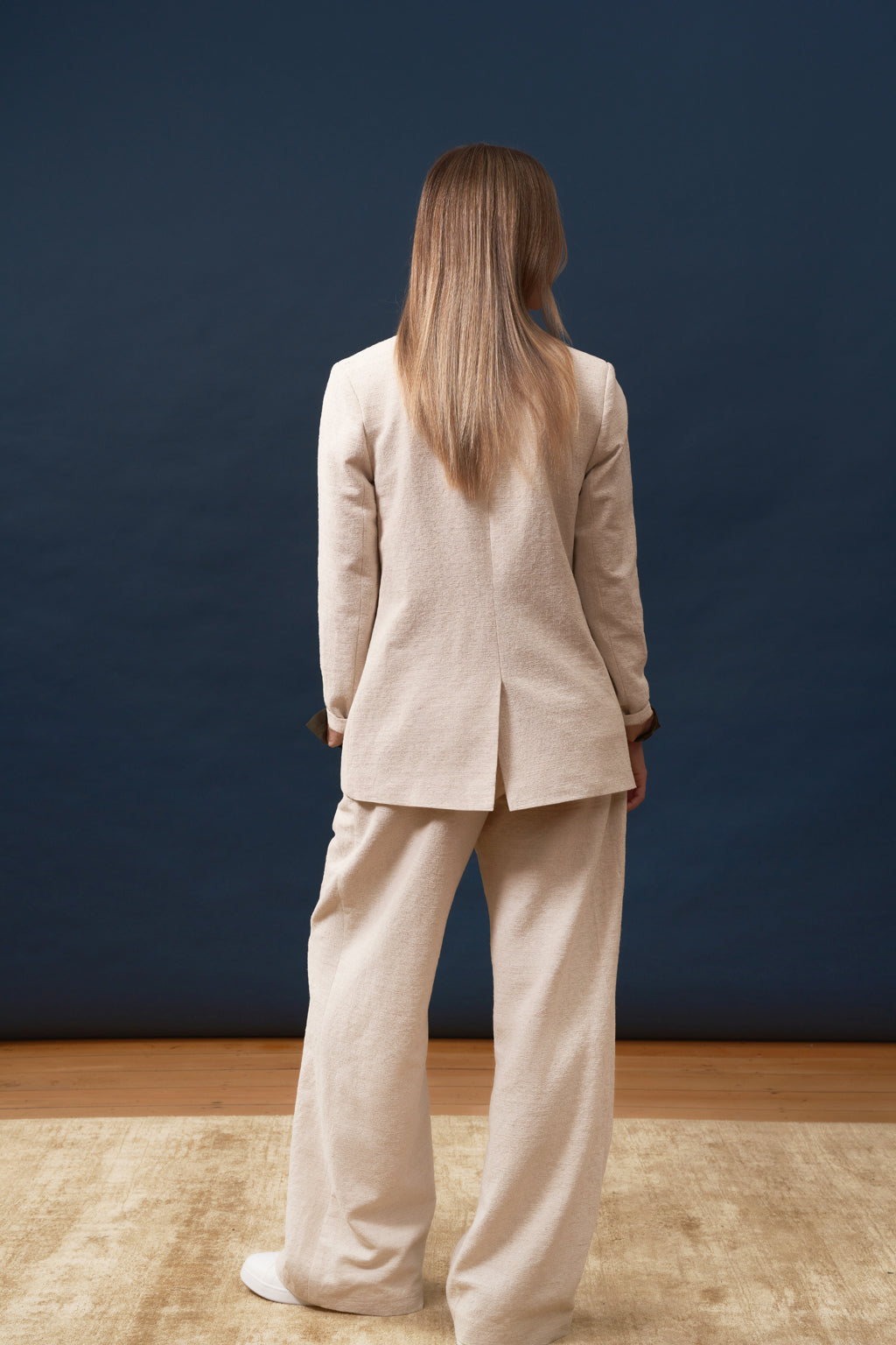 Boss Blazer in Linen Cotton