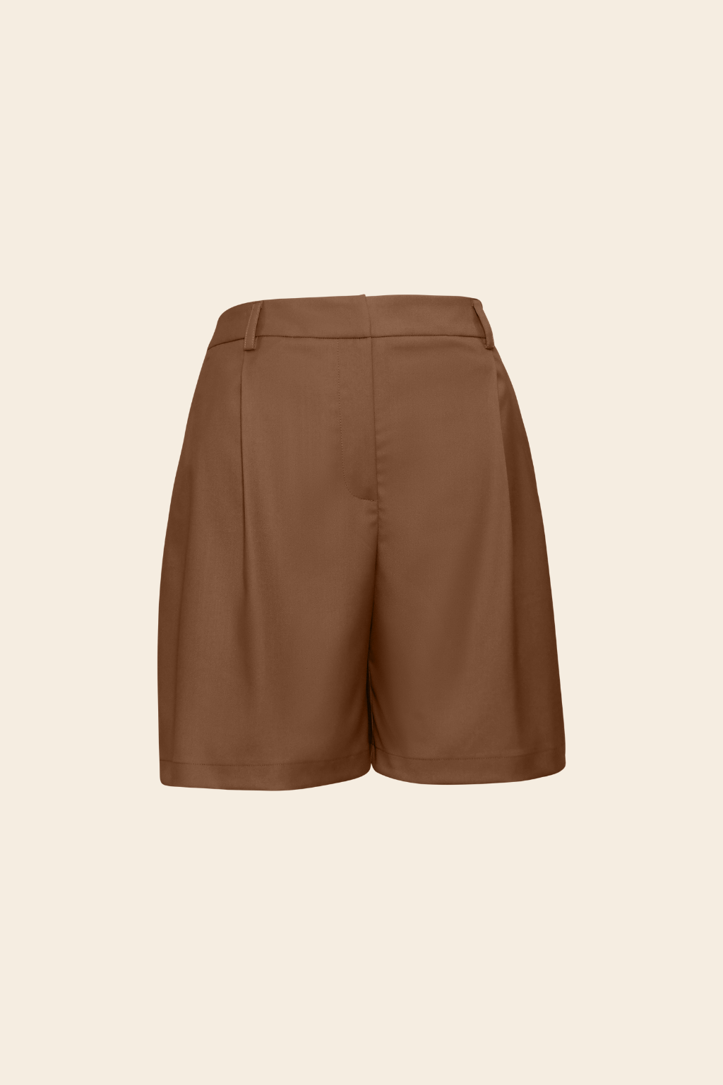 Tailored Shorts in Rayon Polyester