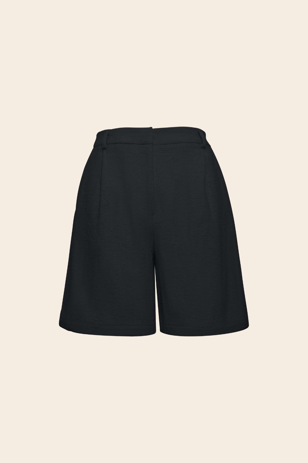 Tailored Shorts in Linen Cotton