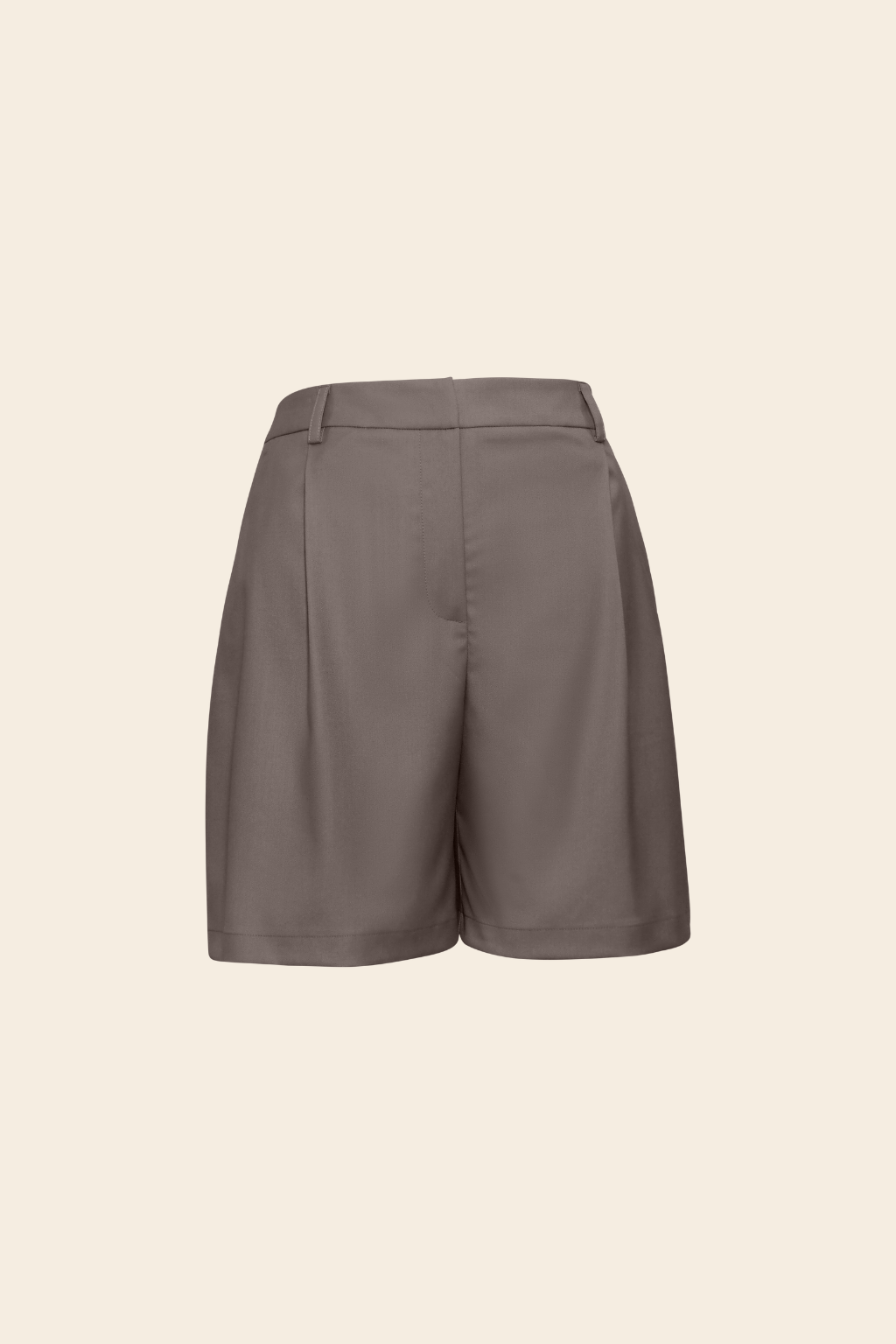 Tailored Shorts in Rayon Polyester