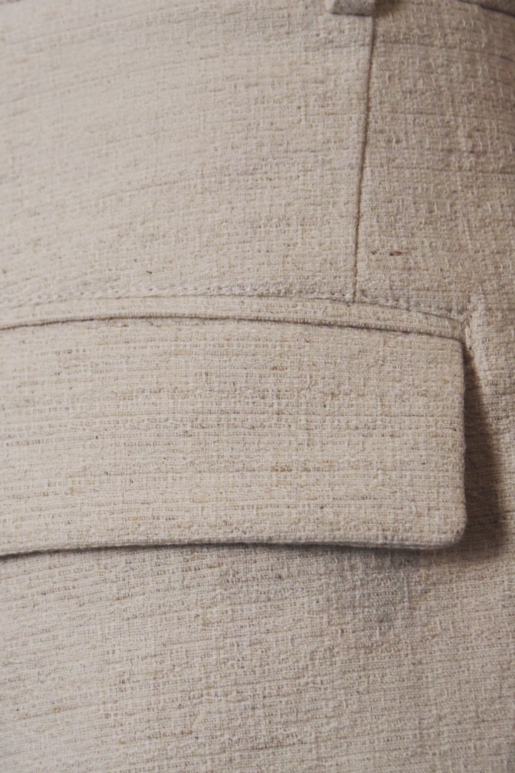 Relaxed Trouser in Linen Cotton