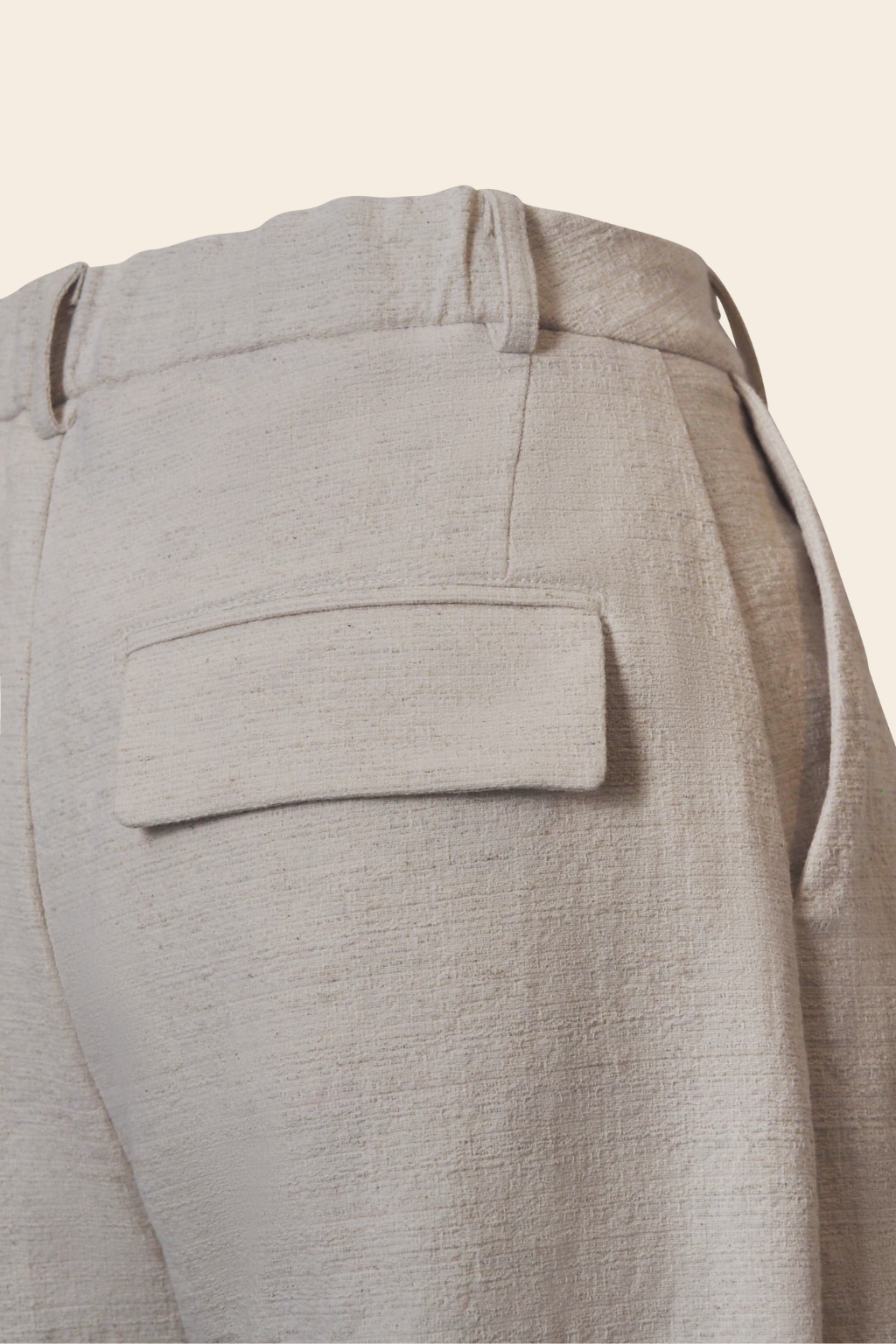 Tailored Trouser in Linen Cotton