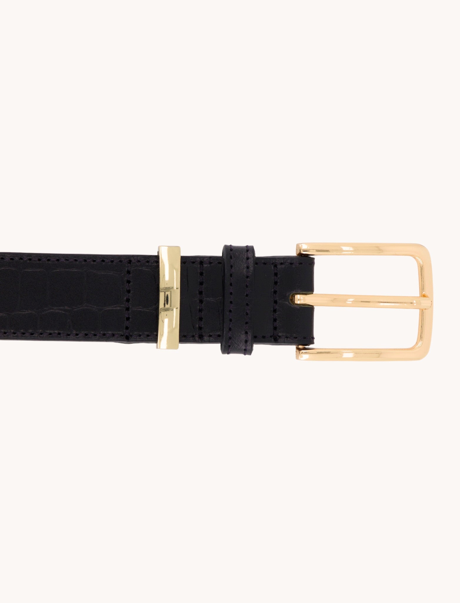 Belt - embossed leather