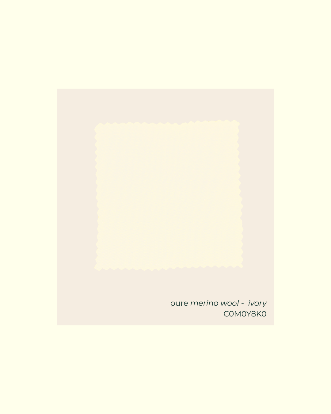 Pure Merino Wool swatch