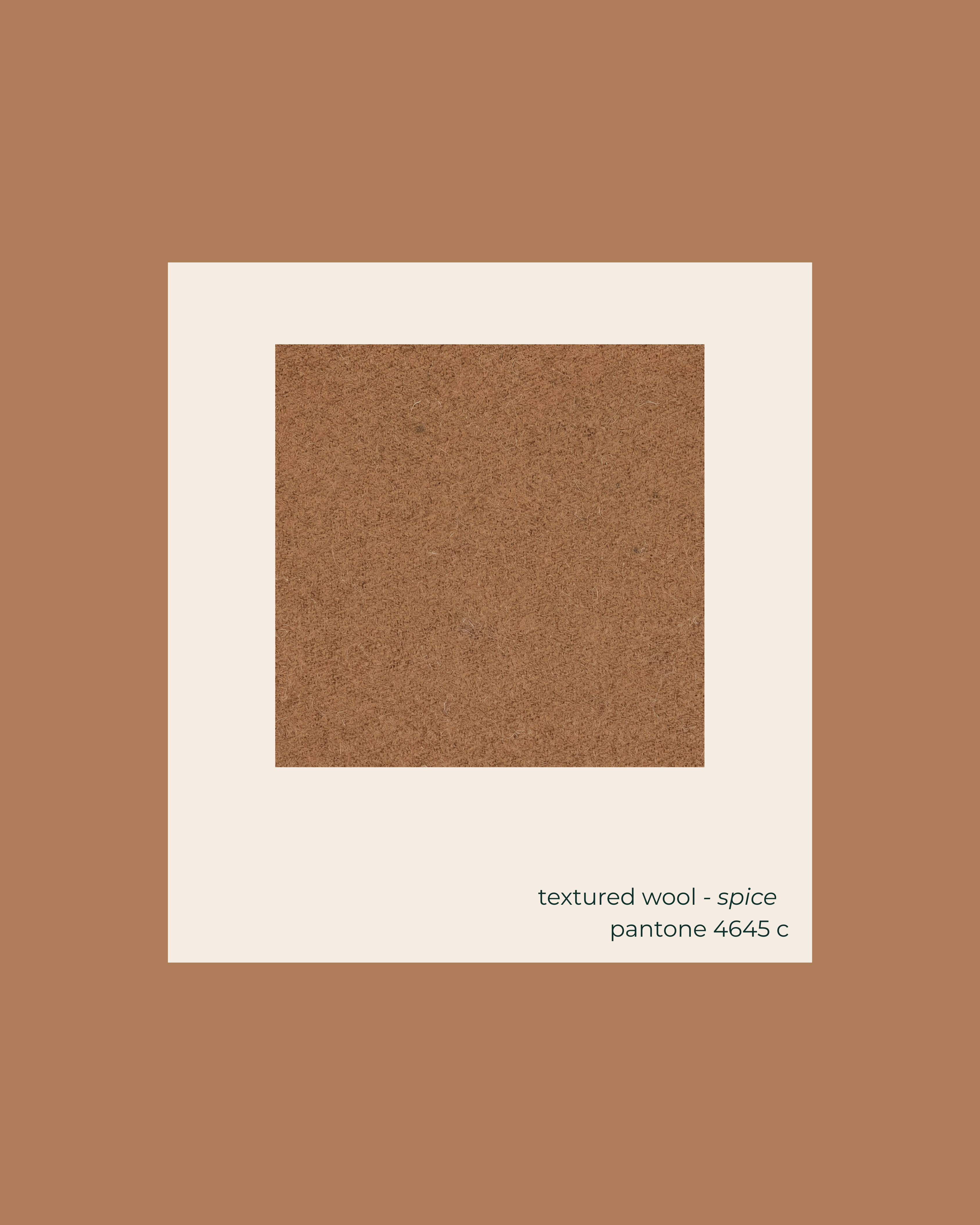 Longline Coat in textured Wool